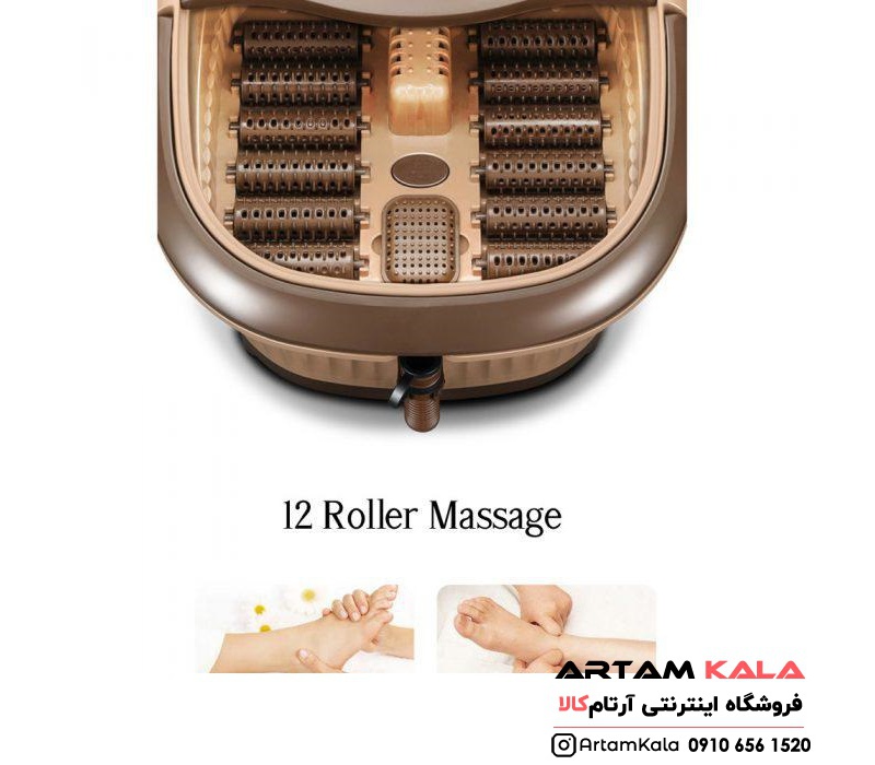 دستگاه جکوزی و ماساژور پا (پدیکور) Jacuzzi and foot massager-3